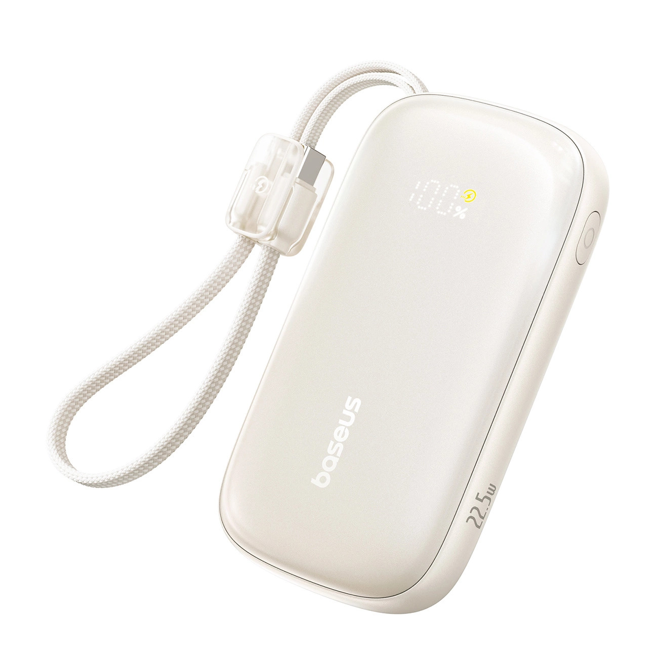 Powerbank Baseus EnerFill FC21 Qpow 3 Ultra 10000mAh 22,5W z kablem-smyczą
