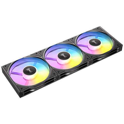 Zestaw wentylatorów Antec Connect C120R Reverse 120mm PWM Black (3szt)