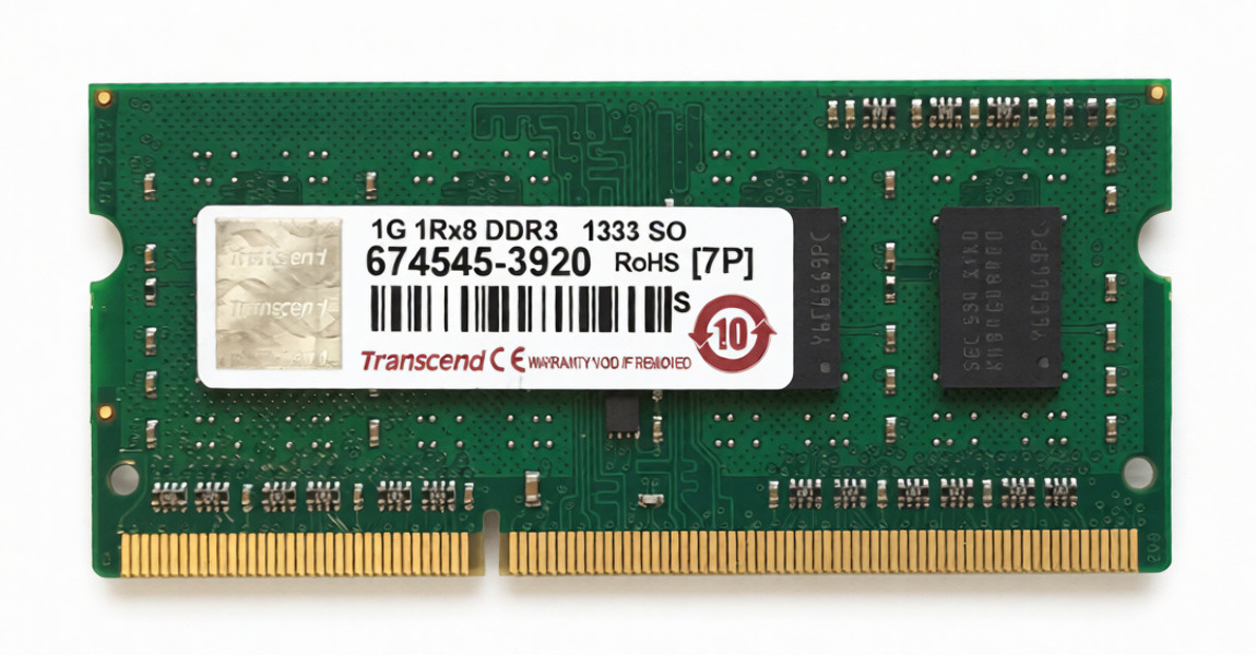 Zdjęcie produktu: Sodimm Transcend DDR3 1GB do Qnap 1333MHz