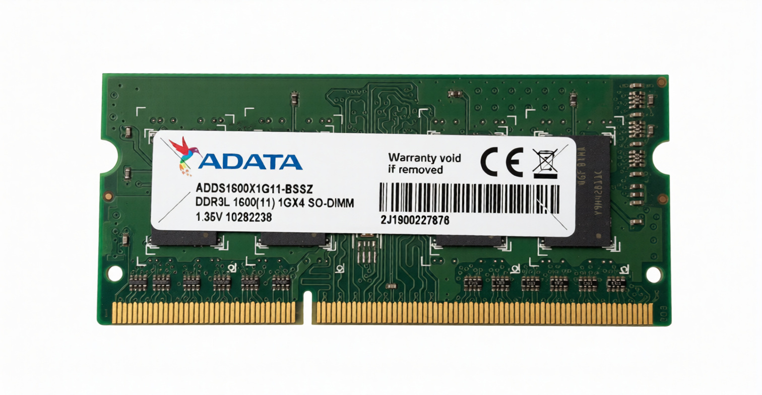 Pamięć Sodimm DDR3L 1GB do Qnap 1600MHz, ADATA ADDS1600X1G11-BSSZ