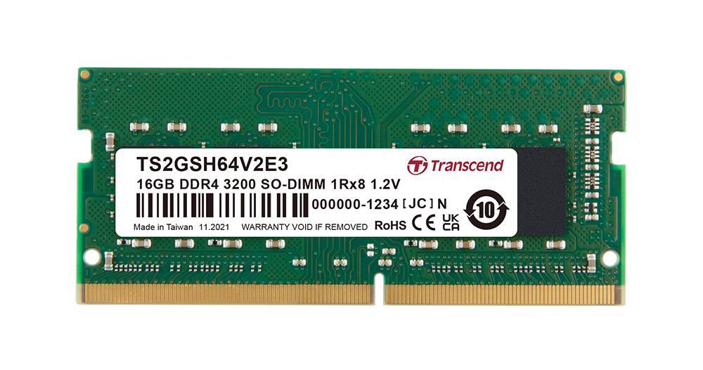 Transcend Sodimm DDR4 16GB 3200 TS2GSH64V2E3 QNAP Transcend Sodimm DDR4 16GB 3200 TS2GSH64V2E3 QNAP