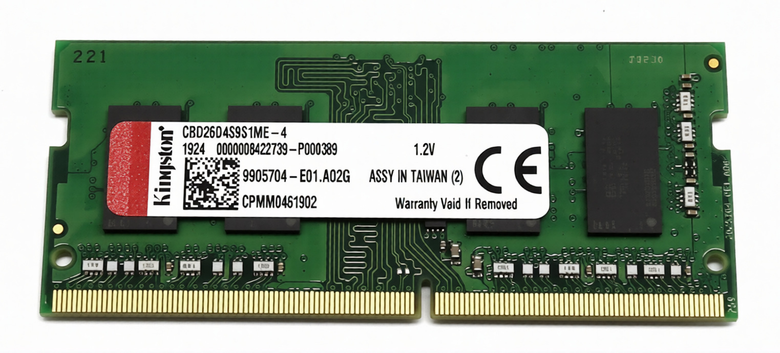 Pamięć Kingston DDR4 2666 SODIMM 4GB CBD26D4S9S1ME-4 QNAP 473A