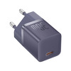 Ładowarka sieciowa Baseus GaN5 30W USB-C EU z fioletowym kablem Baseus Dynamic 3 USB-C 100W 1m - fioletowa