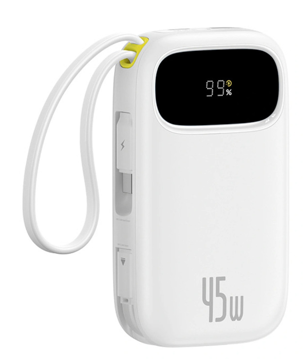 Powerbank Baseus EnerFill FC31 Qpow 3 10000mAh 45W - biały
