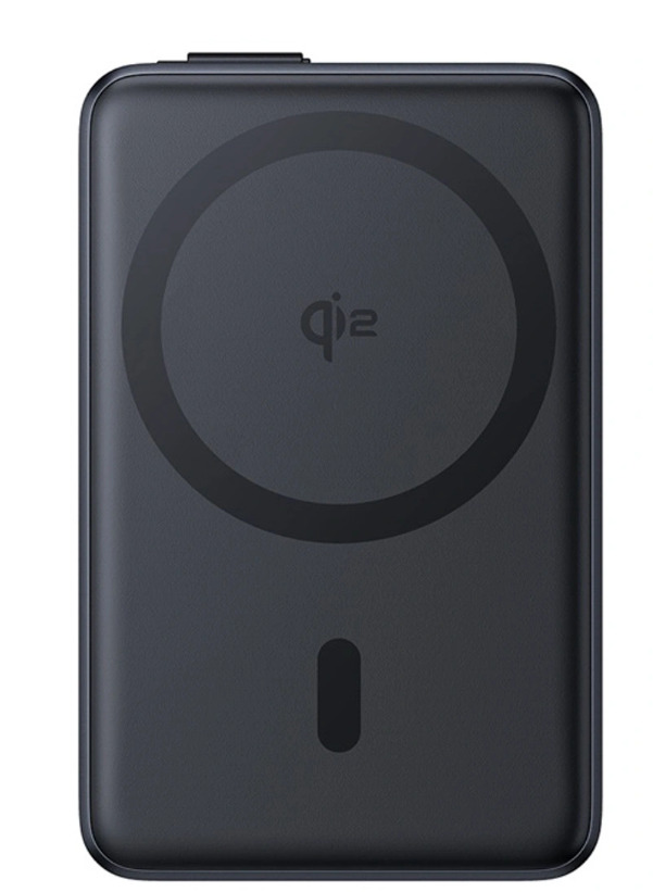 Powerbank Baseus Nomos 10000mAh 30W Qi2 MagSafe kabel USB-C - czarny