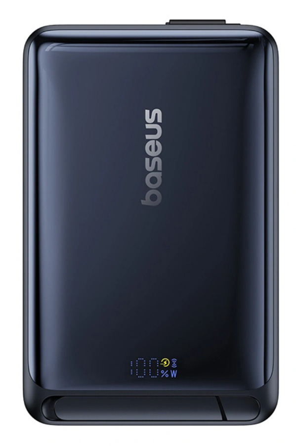 Zdjęcie produktu: Powerbank Baseus Nomos 10000mAh 30W Qi2 MagSafe kabel USB-C - czarny