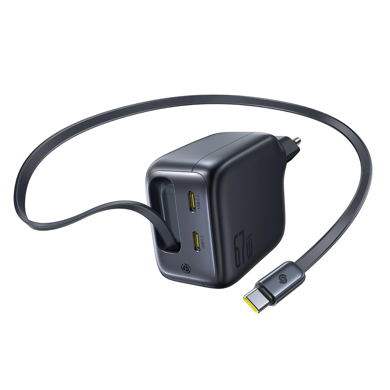 Ładowarka sieciowa Baseus EnerCore CJ11 67W USB-C - czarna