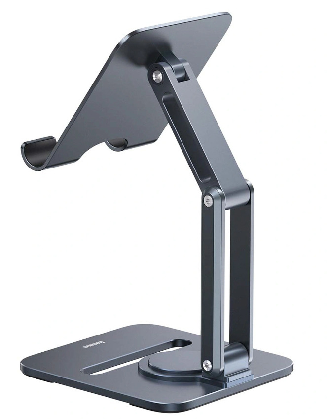 Stojak Baseus BS-HP006A obrotowy na tablet składany aluminiowy - szary