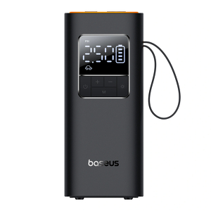 Miniatura produktu: Kompresor Baseus SuperMini Pro akumulatorowy z wyświetlaczem - czarny