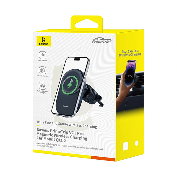 Zdjęcie produktu: Samochodowy uchwyt magnetyczny  Baseus PrimeTrip VC1 Pro - czarny