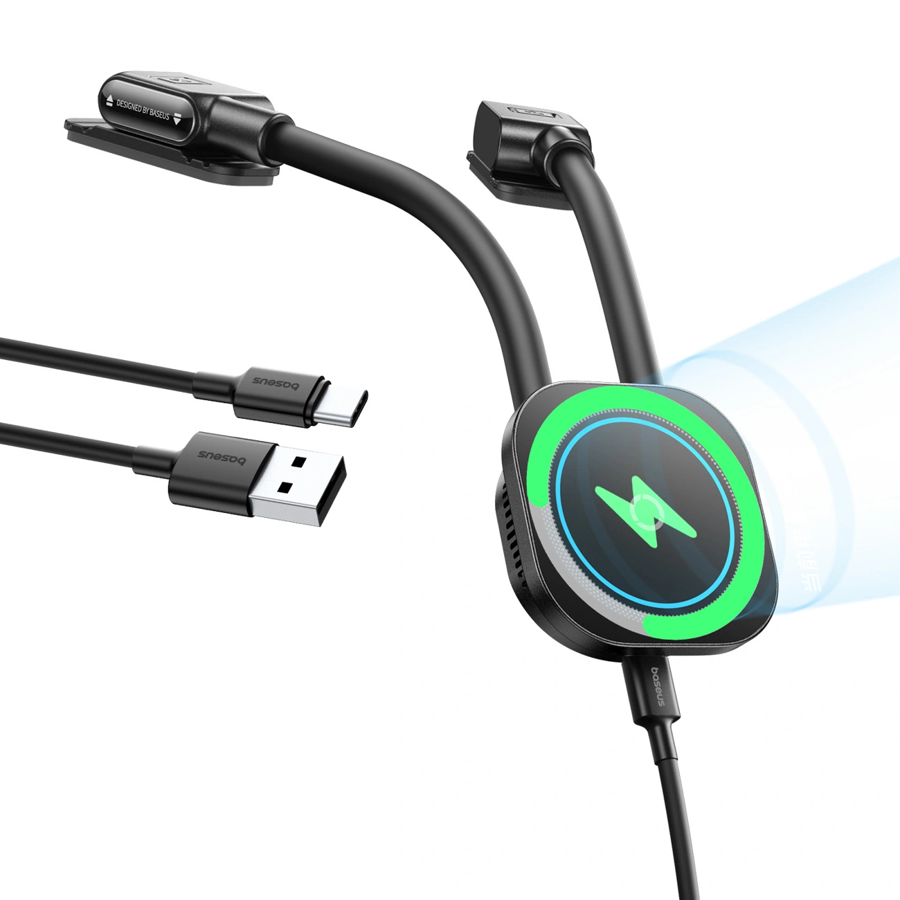 Samochodowy uchwyt na deskę rozdzielczą Baseus PrimeTrip C03sPro - czarny Samochodowy uchwyt na deskę rozdzielczą Baseus PrimeTrip C03sPro - czarny