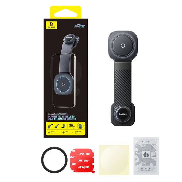Zdjęcie produktu: Samochodowy uchwyt Baseus PrimeTrip C03Pro MagSafe - czarny