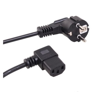 Miniatura produktu: Kabel zasilający Maclean, kątowy, 3 pin, Wtyk EU, 5m, MCTV-804 Miniatura produktu: Kabel zasilający Maclean, kątowy, 3 pin, Wtyk EU, 5m, MCTV-804