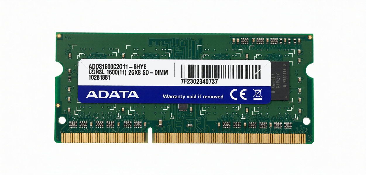 Zdjęcie produktu: Pamięć Sodimm Adata DDR3l 2GB do Qnap 1600MHz ADDS1600C2G11-BHYE Zdjęcie produktu: Pamięć Sodimm Adata DDR3l 2GB do Qnap 1600MHz ADDS1600C2G11-BHYE