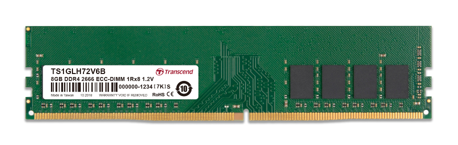 Pamięć RAM 8GB DDR4 2666 Moduł pamięci ECC Long-DIMM TS1GLH72V6B