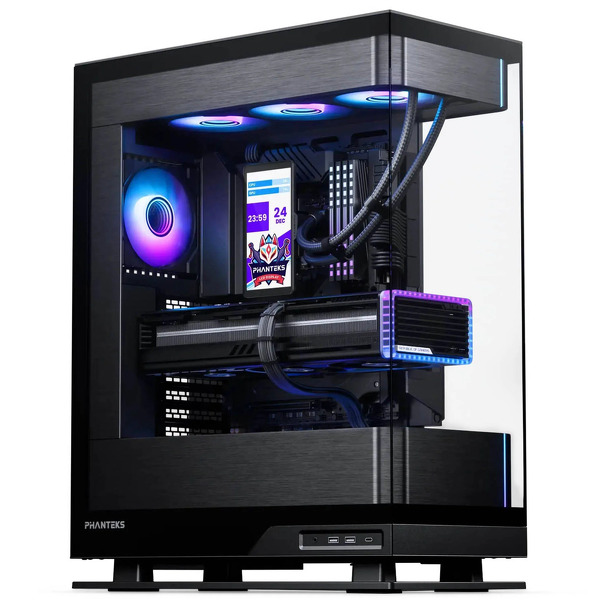 Zdjęcie produktu: Phanteks Glacier One 360M25 LCD ARGB czarne, chłodzenie wodne AiO 360mm Zdjęcie produktu: Phanteks Glacier One 360M25 LCD ARGB czarne, chłodzenie wodne AiO 360mm
