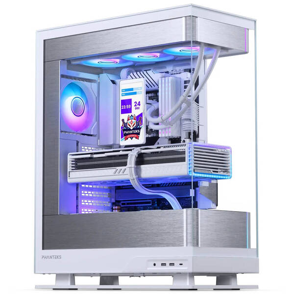 Zdjęcie produktu: Phanteks Glacier One 360M25 LCD ARGB biały, chłodzenie wodne AiO 360mm