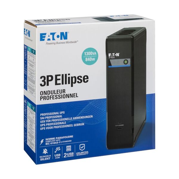 Zdjęcie produktu: Eaton 3P Ellipse 1300 USB IEC