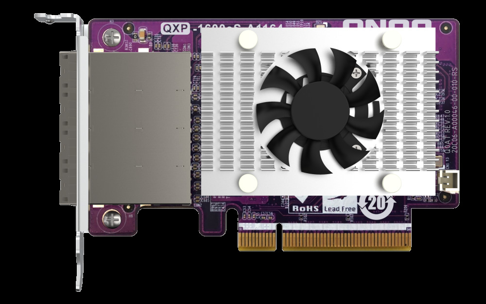 Qnap QXP-1600eS-A1164 4x SFF-8088 SATA, 16x SATA 6Gb/s, PCIe 3.0 x8