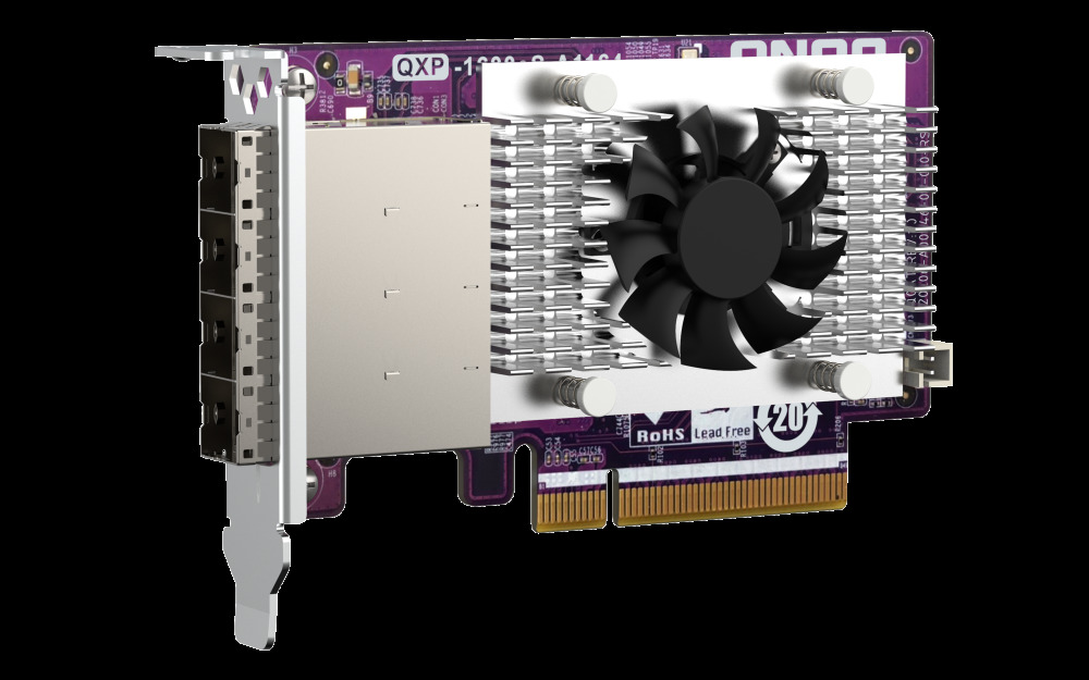 Qnap QXP-1600eS-A1164 4x SFF-8088 SATA, 16x SATA 6Gb/s, PCIe 3.0 x8