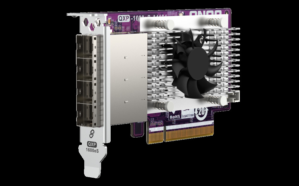 Qnap QXP-1600eS-A1164 4x SFF-8088 SATA, 16x SATA 6Gb/s, PCIe 3.0 x8