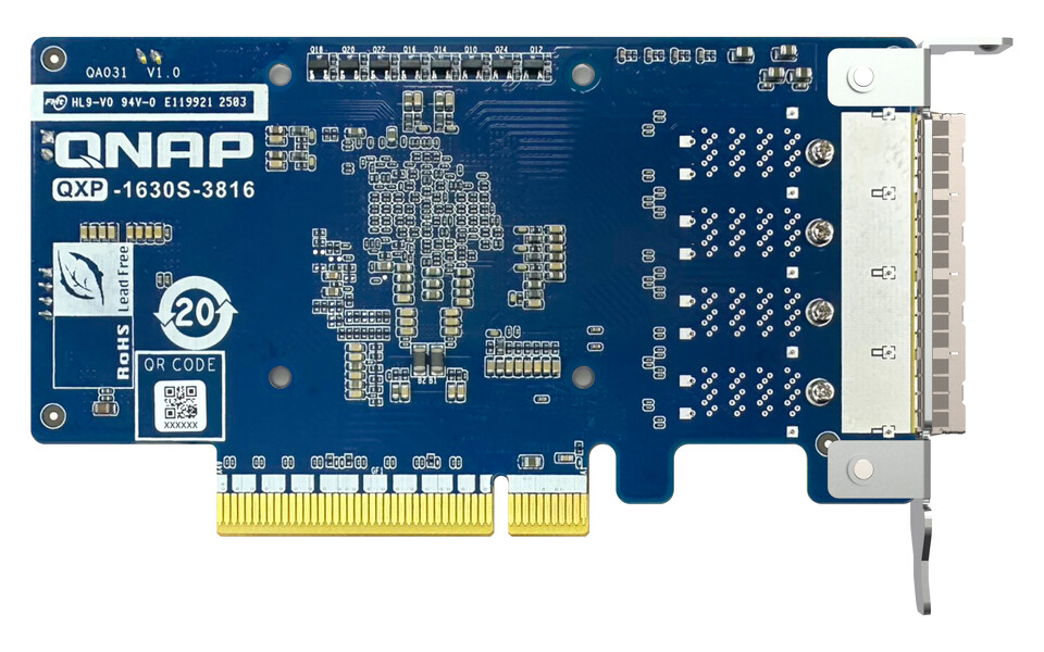 Zdjęcie produktu: Qnap QXP-1630S-3816 4-port miniSAS HD host bus adapter