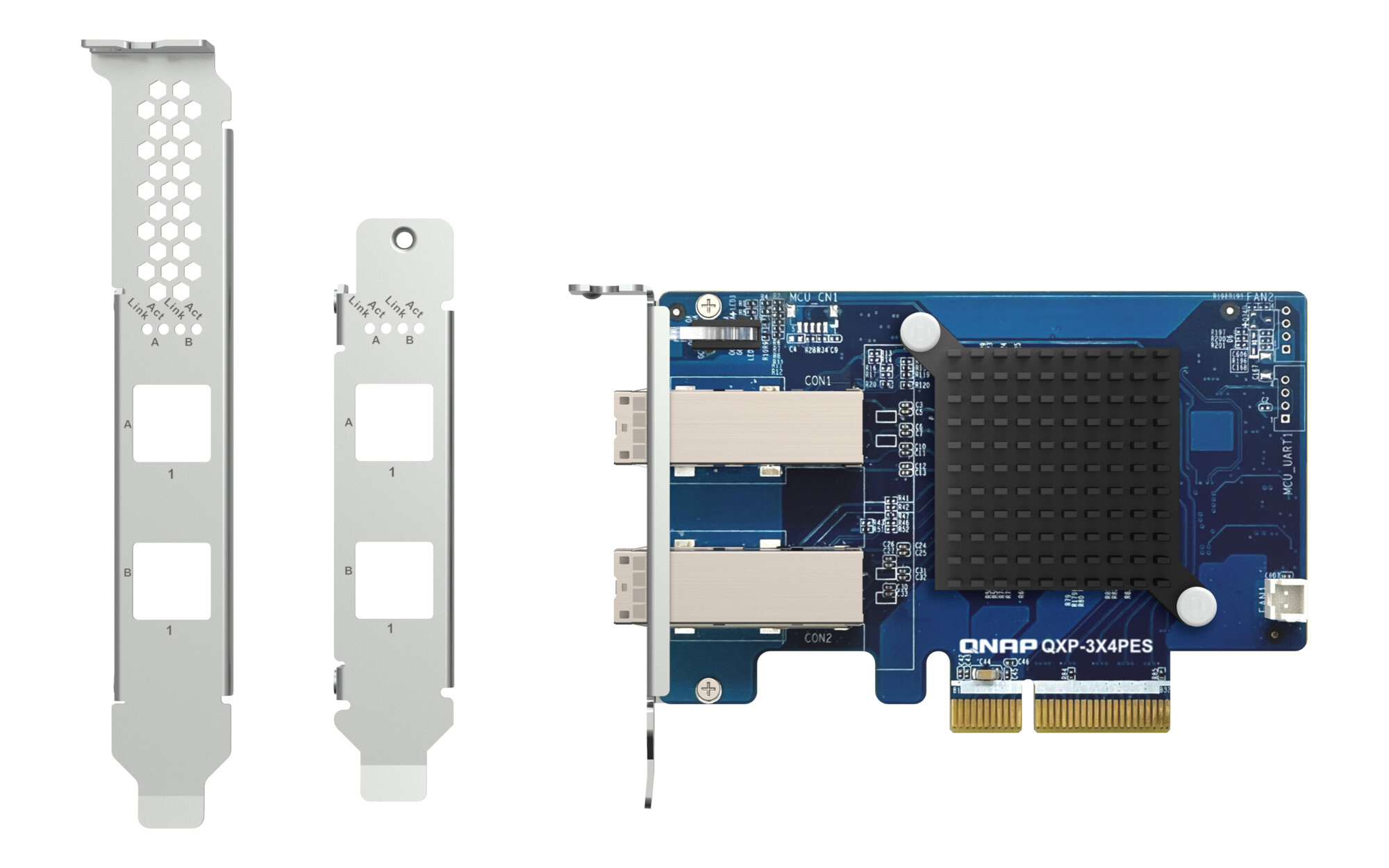 Qnap QXP-3X4PES 2 ports (SFF-8644) Expansion card