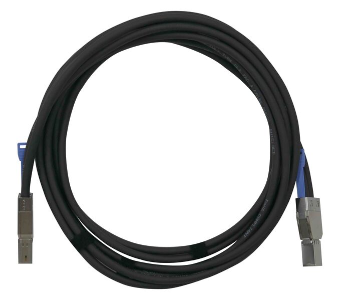 Zdjęcie produktu: Qnap CAB-SAS30M-8644-8088 Mini SAS cable (SFF-8644-8088) 3.0m