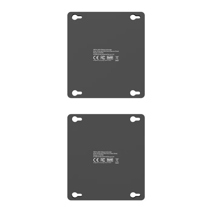 Przedłużacz USB 5 Gb/s 100 m przez Ethernet z hubem Unitek