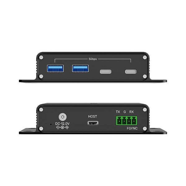Zdjęcie produktu: Przedłużacz USB 5 Gb/s 100 m przez Ethernet z hubem Unitek
