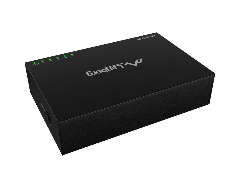 Zdjęcie produktu: Switch Lanberg 5x 1GB/s niezarządzalny desktop 12v (obudowa metalowa)