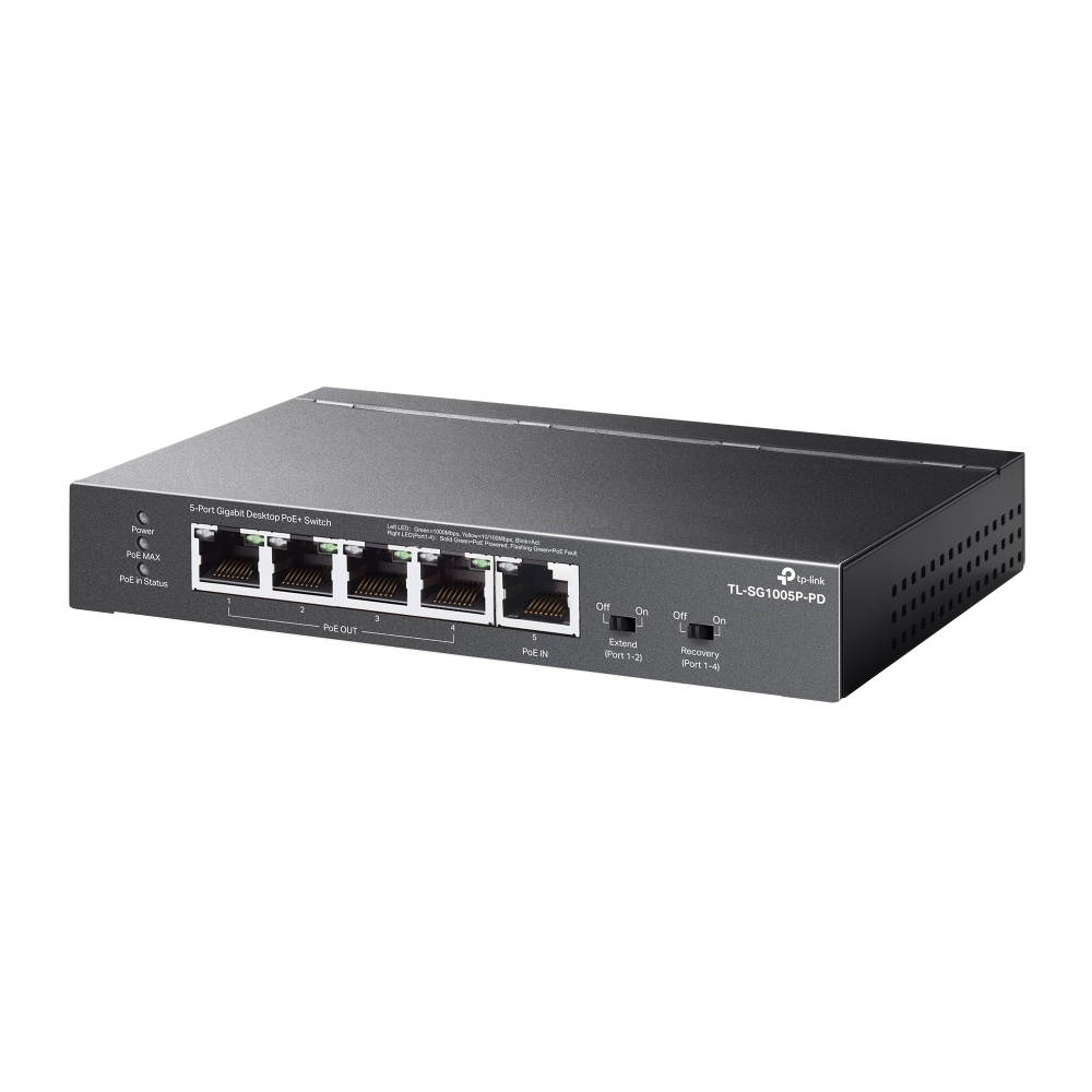 TP-Link TL-SG1005P-PD Switch 5x10/100/1000Mbps 4XPoE