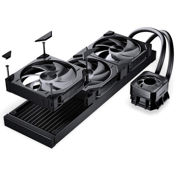 Zdjęcie produktu: Phanteks Glacier One 420D30 X2 ARGB czarne, chłodzenie wodne 420mm