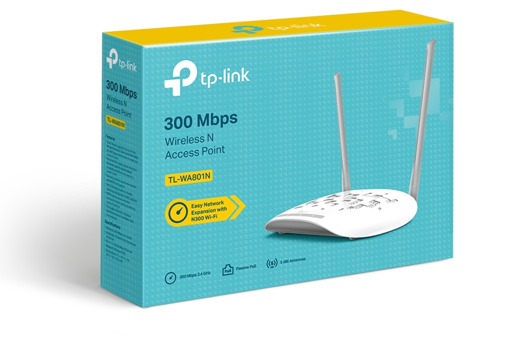 TP-Link TL-WA801N Punkt dostępowy Access Point N300
