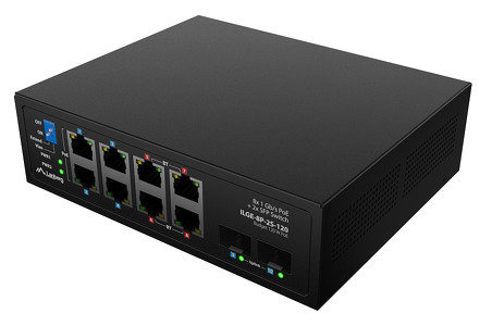 Miniatura produktu: Switch Lanberg LIGHT INDUSTRIAL POE 4XBT 4XAT 2XSFP DIN niezarządzalny gigabit ethernet