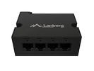 Miniatura zdjęcia: Switch Lanberg 1XIN 3XOUT 1GB POE Extender Gigabit Ethernet DIN RAIL BT 90W