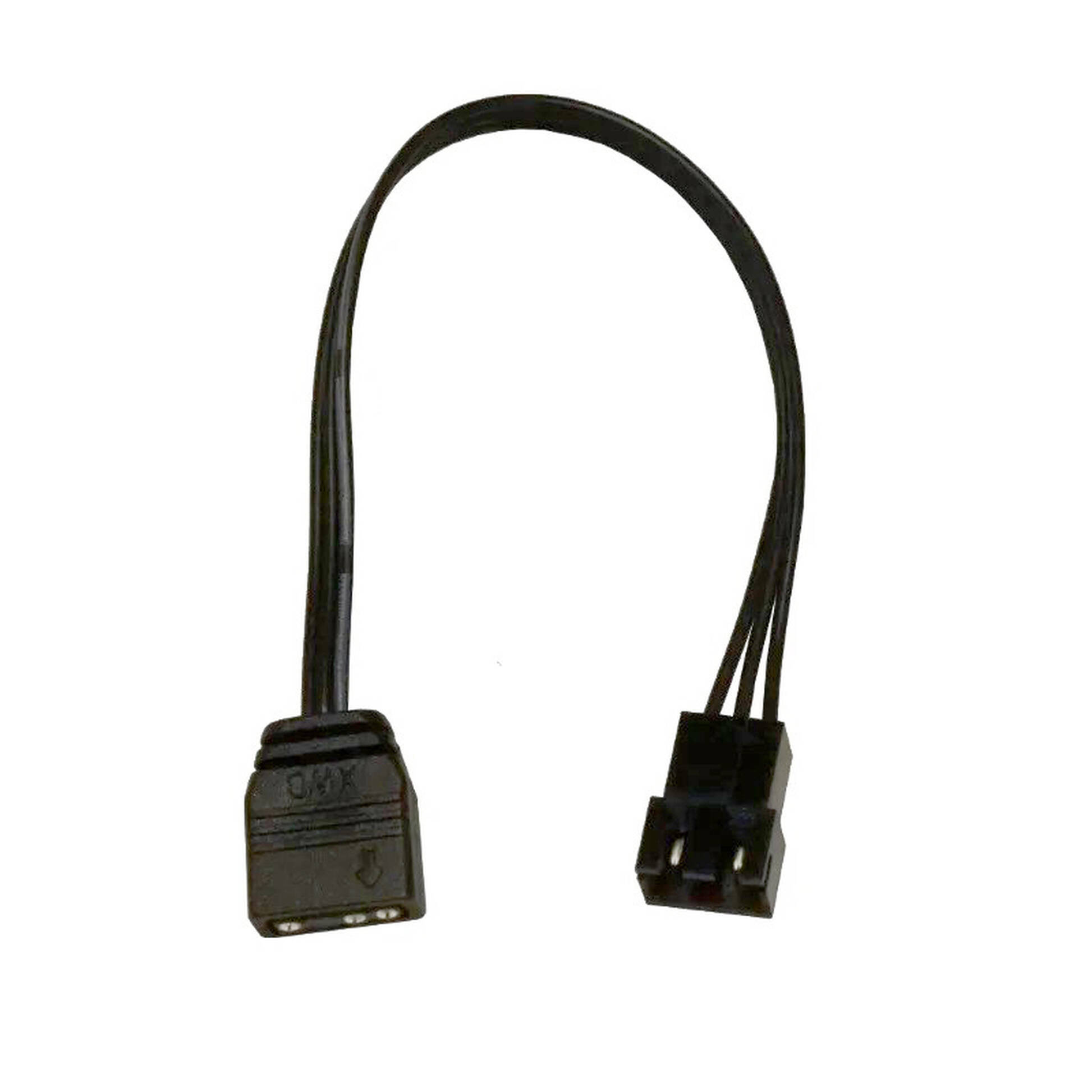 Alphacool 18604, adapter ARGB 3-pin [F] do JST 3-pin [M] 15cm czarny