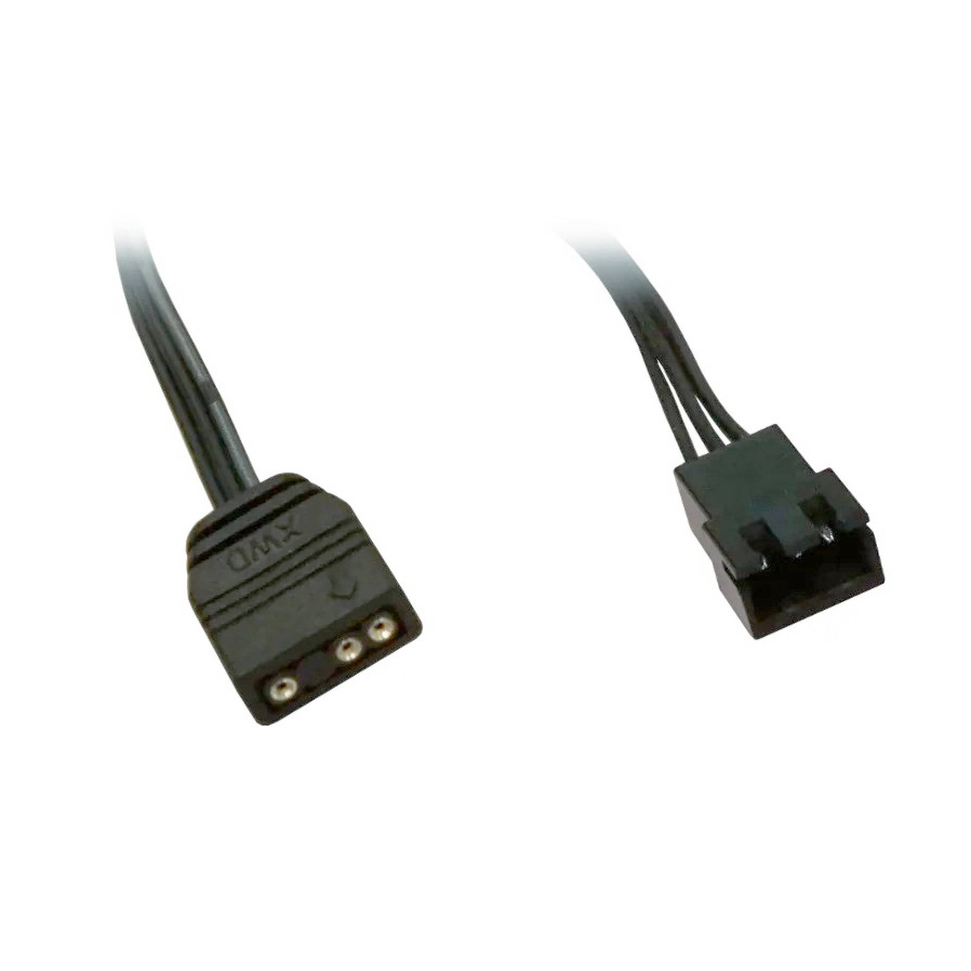 Alphacool 18604, adapter ARGB 3-pin [F] do JST 3-pin [M] 15cm czarny