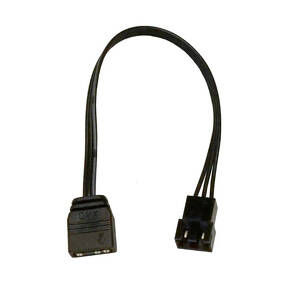 Miniatura produktu: Alphacool 18604, adapter ARGB 3-pin [F] do JST 3-pin [M] 15cm czarny