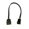 Alphacool 18604, adapter ARGB 3-pin [F] do JST 3-pin [M] 15cm czarny