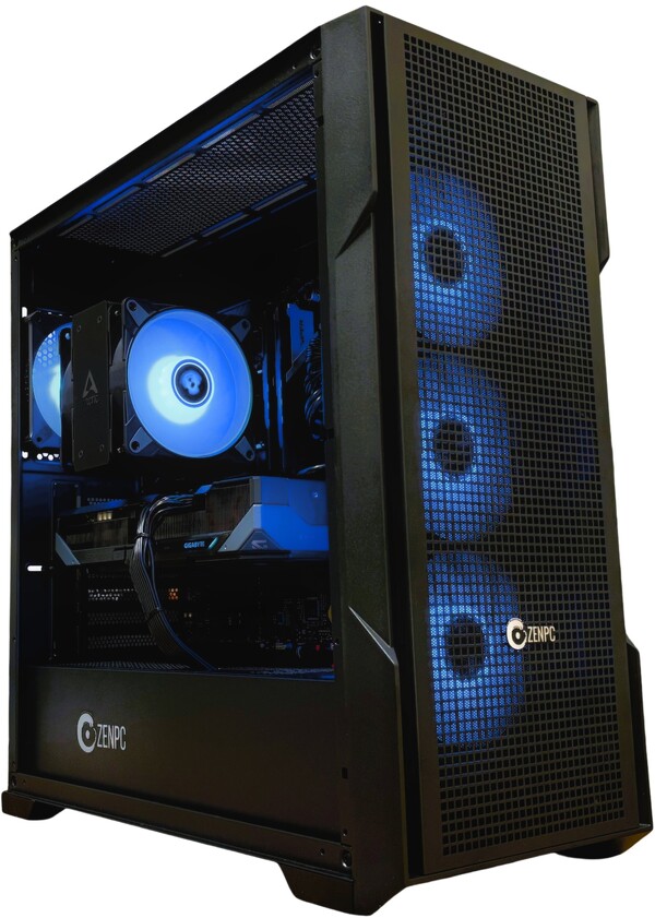 Zdjęcie produktu: Komputer gamingowy ZENPC Intel Ultra 5 225F RTX 5060 1TB 32GB DLSS 4