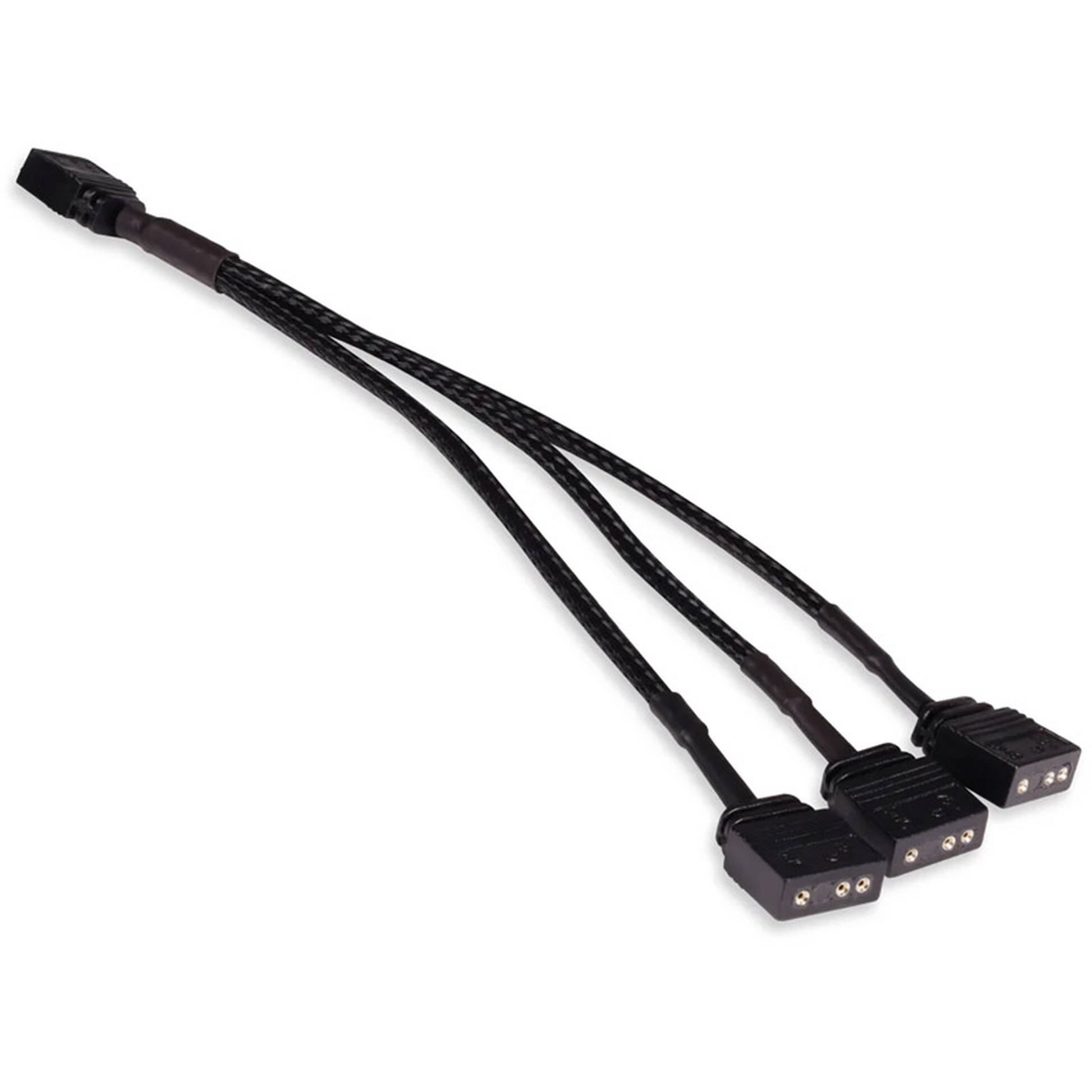 Alphacool 18709, Y-Splitter rozgałęziacz ARGB 3-pin na 3x ARGB 3-pin 15cm