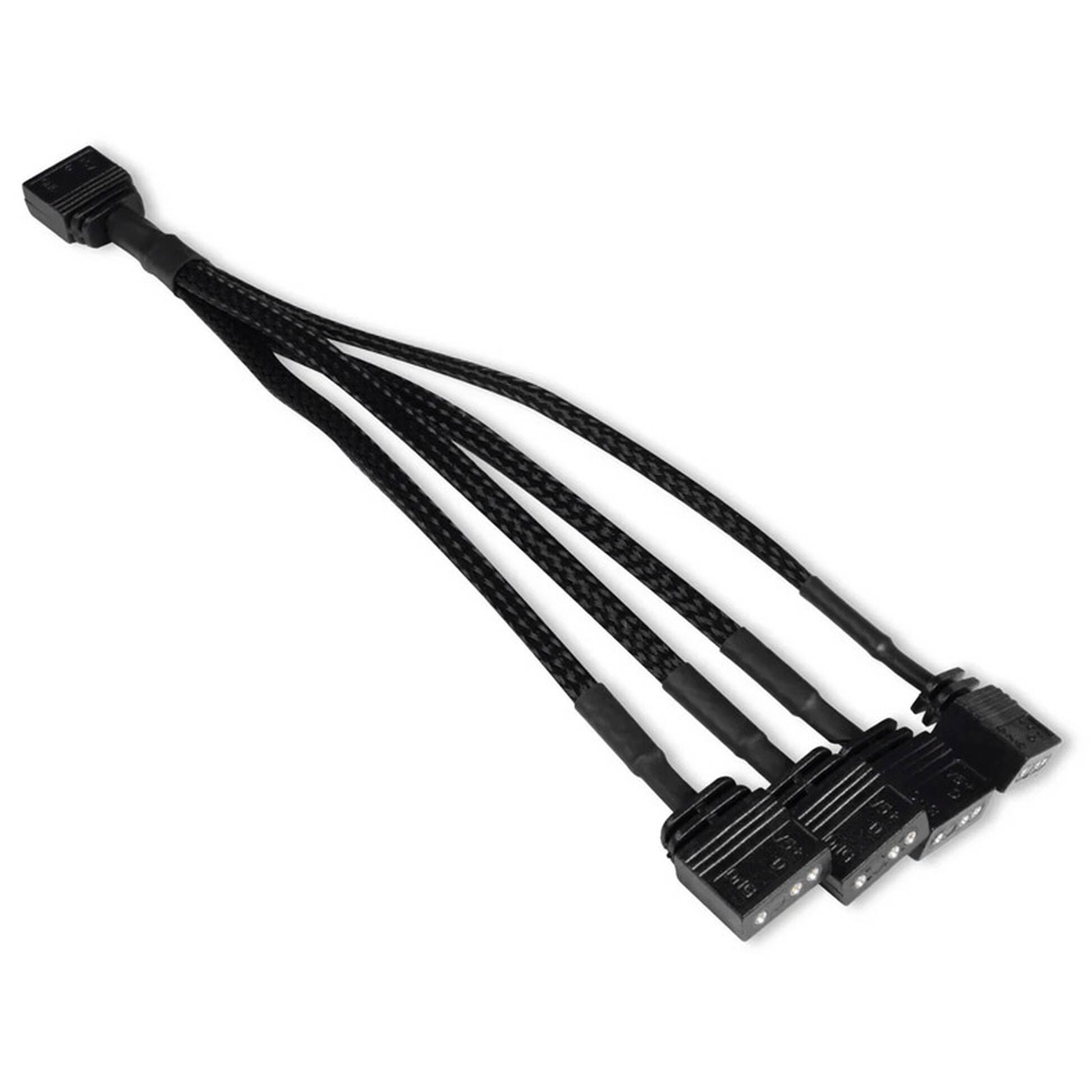 Alphacool 18710, Y-Splitter rozgałęziacz ARGB 3-pin na 4x ARGB 3-pin 15cm