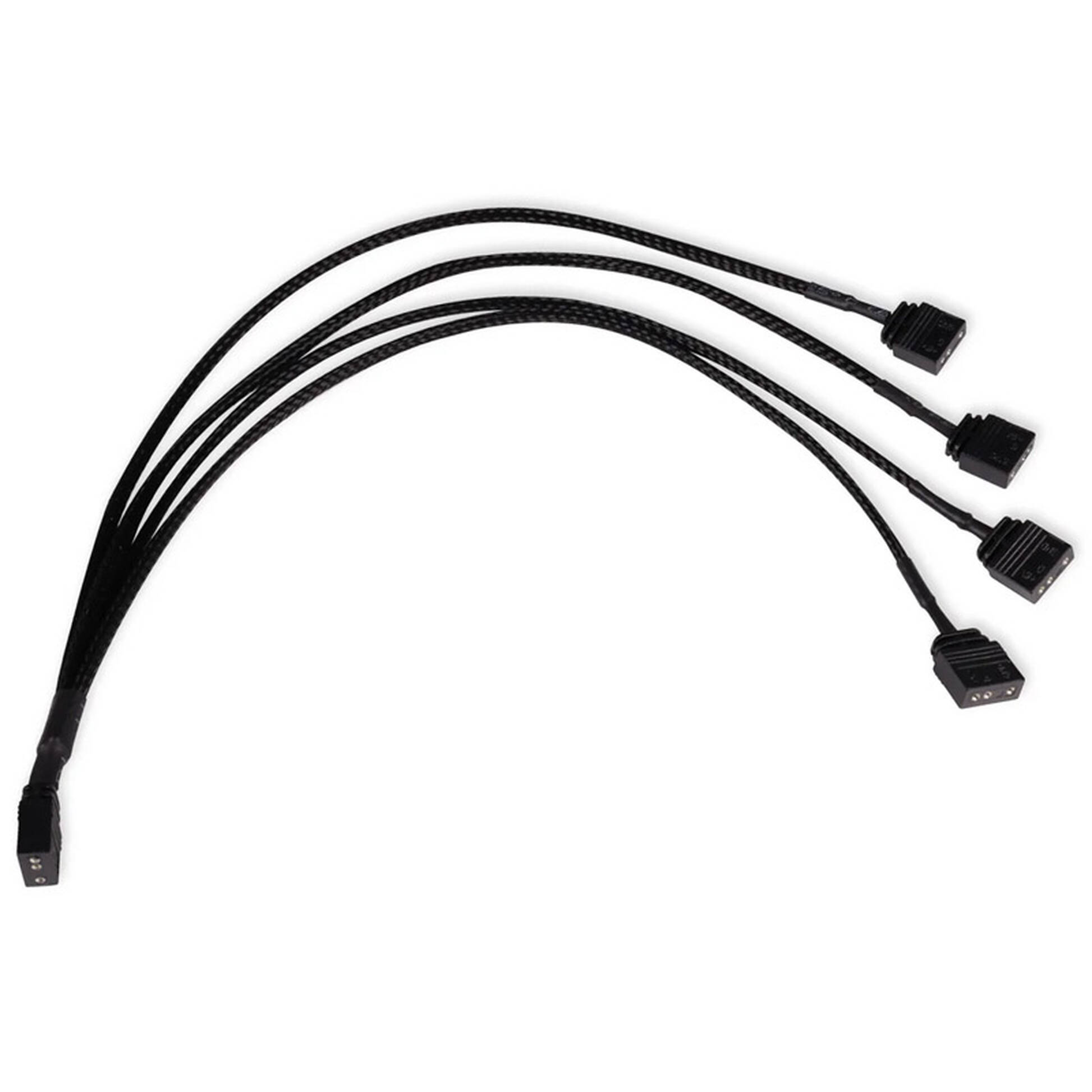 Alphacool 18711, Y-Splitter rozgałęziacz ARGB 3-pin na 4x ARGB 3-pin 30cm