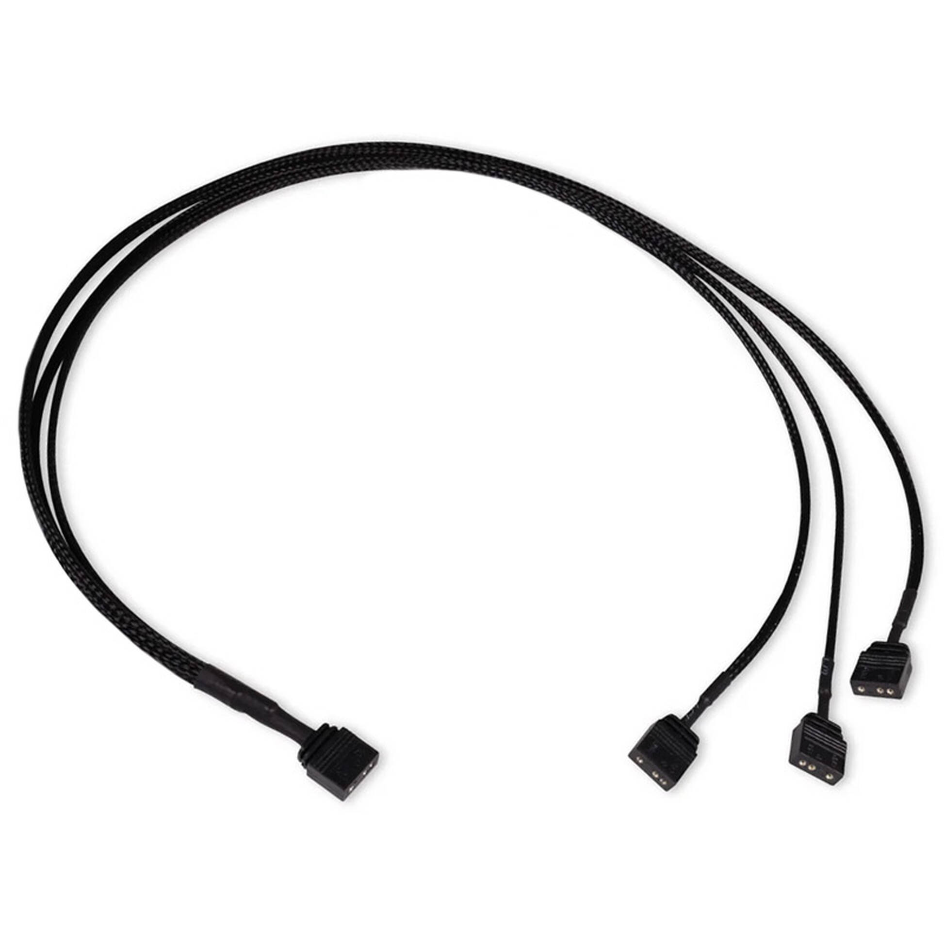 Alphacool 18707, Y-Splitter rozgałęziacz ARGB 3-pin na 3x ARGB 3-pin 60cm