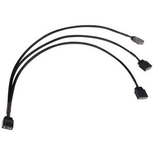 Miniatura produktu: Alphacool 18708, Y-Splitter rozgałęziacz ARGB 3-pin na 3x ARGB 3-pin 30cm czarny Miniatura produktu: Alphacool 18708, Y-Splitter rozgałęziacz ARGB 3-pin na 3x ARGB 3-pin 30cm czarny