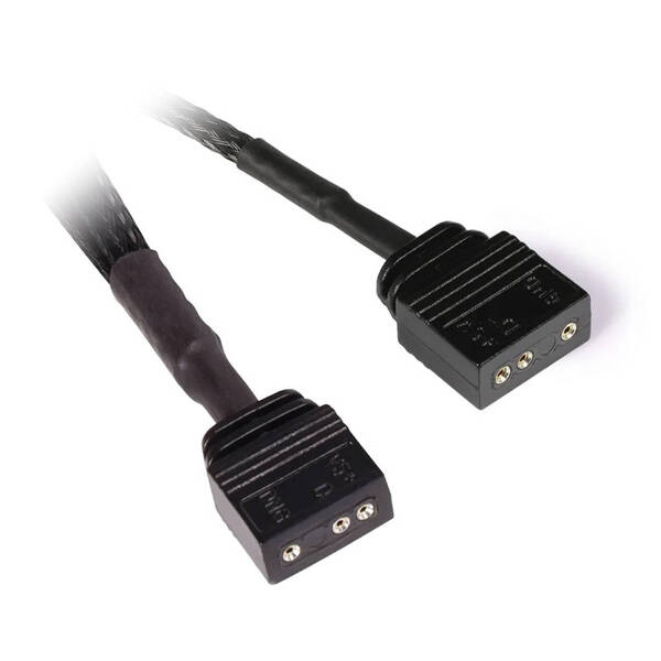 Zdjęcie produktu: Alphacool 18703, przedłużacz ARGB 3-pin 60cm czarny Zdjęcie produktu: Alphacool 18703, przedłużacz ARGB 3-pin 60cm czarny