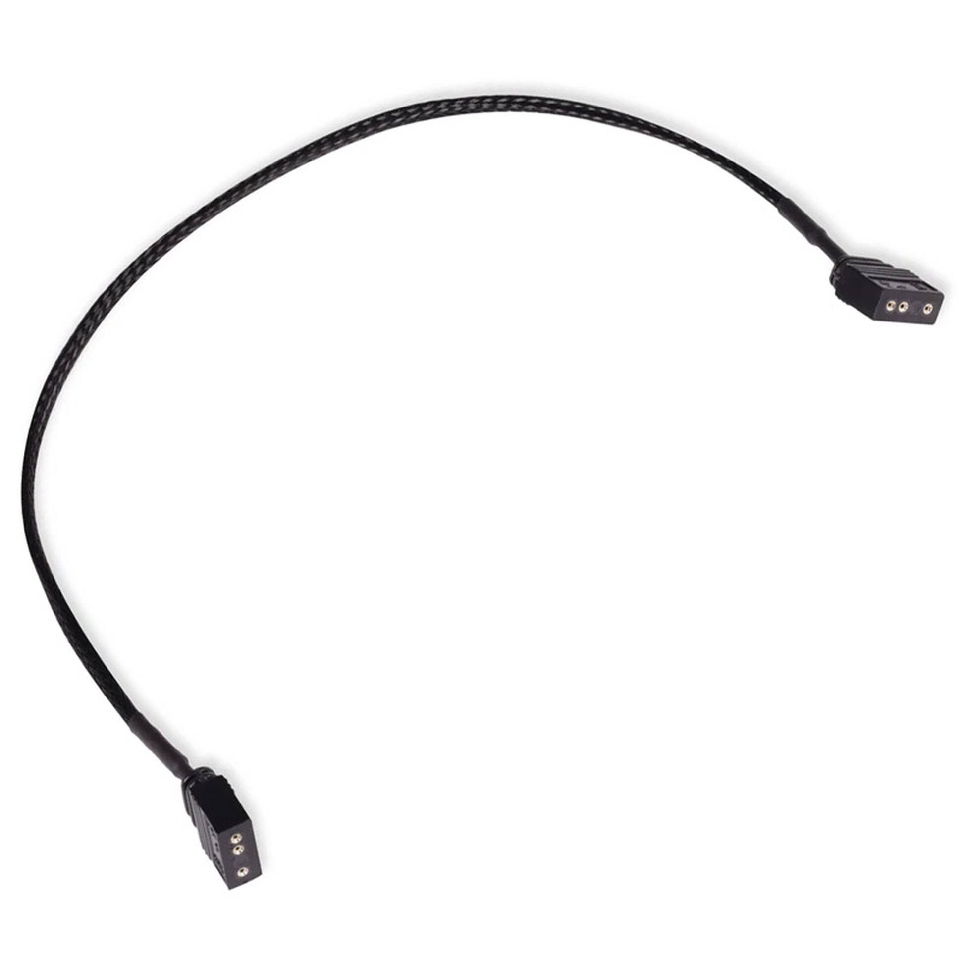 Alphacool 18702, przedłużacz ARGB 3-pin 30cm czarny