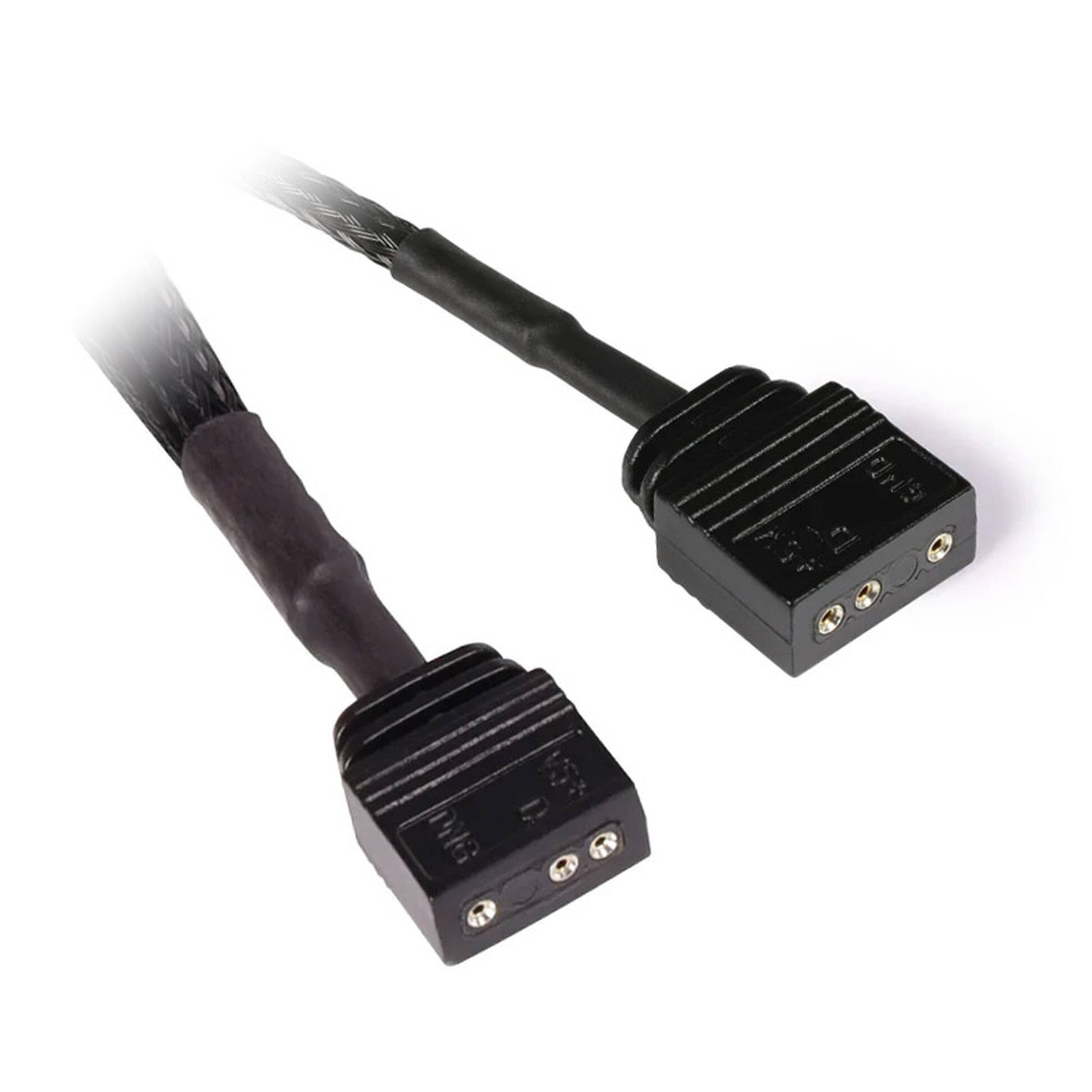 Alphacool 18702, przedłużacz ARGB 3-pin 30cm czarny