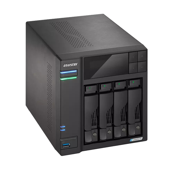 Zdjęcie produktu: Asustor LOCKERSTOR 4 Gen 2 AS6704T v2 4-bay Intel N5105 4GB RAM DDR4 4x M.2